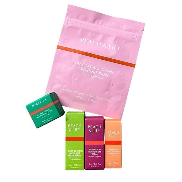 Peach & Lily Skincare Discovery travel set, New Matcha pudding cream - Picture 1 of 1